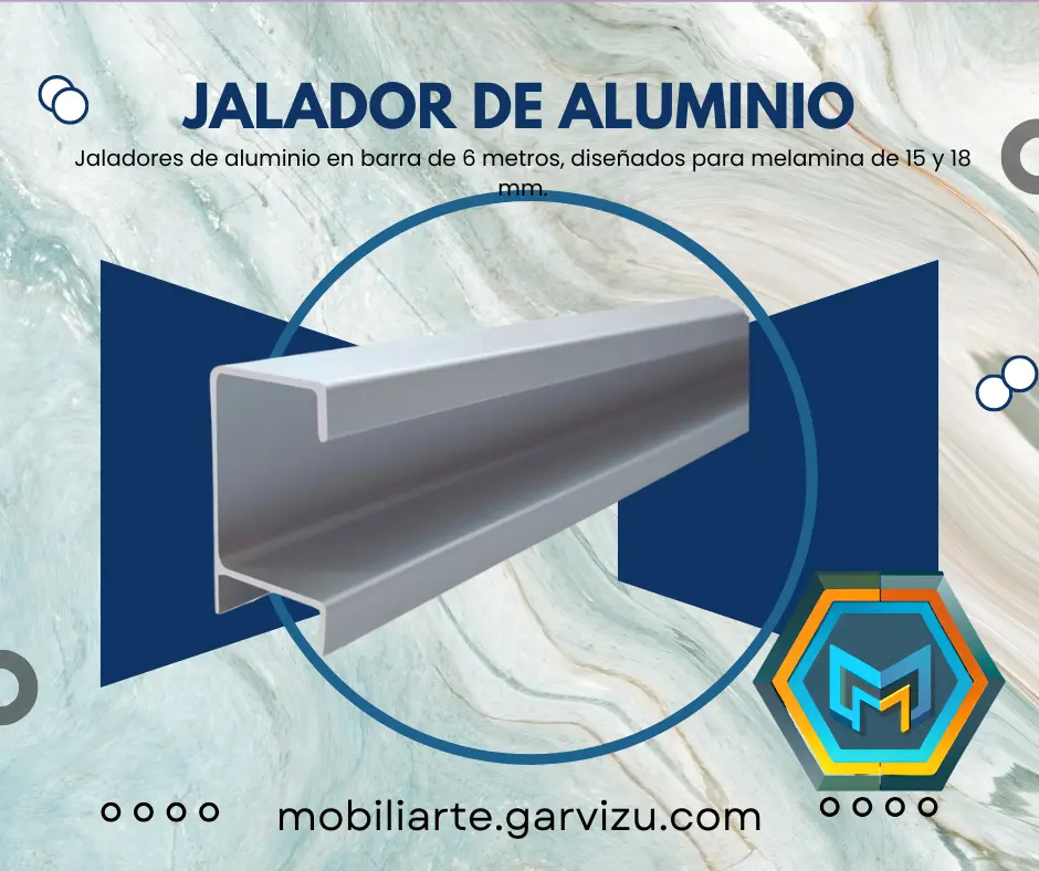Jalador en Barra de Aluminio